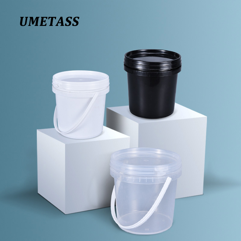 Empty 1L plastic bucket with L - Water Bottle Blank recensie en prijs