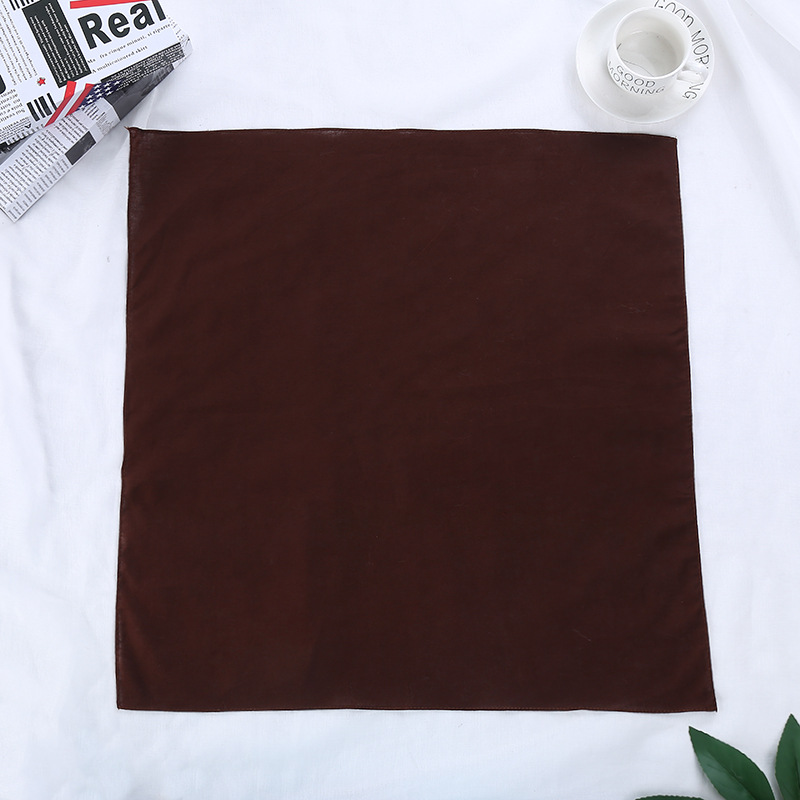 Headscarf Cotton Solid Color R - Bandana Blank White recensie en prijs