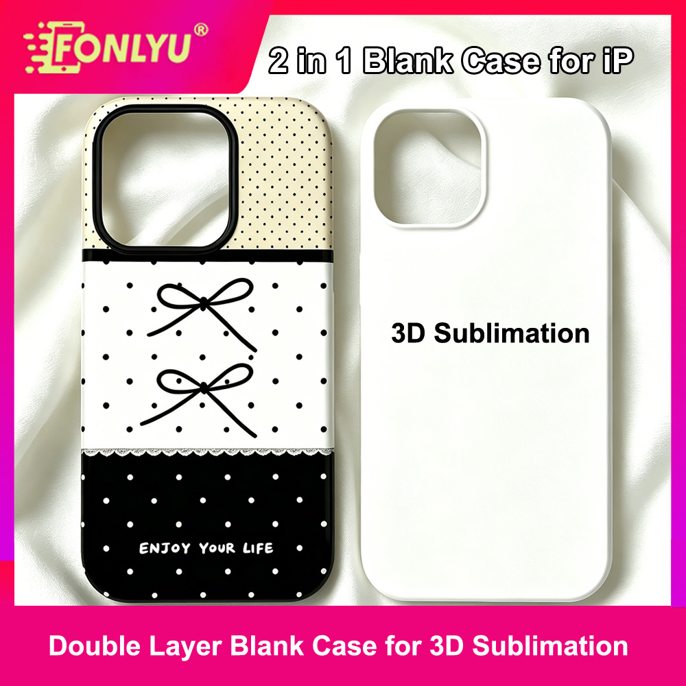 FONLYU 2 in 1 3D Sublimation B - Phone Case Blank Print recensie en prijs