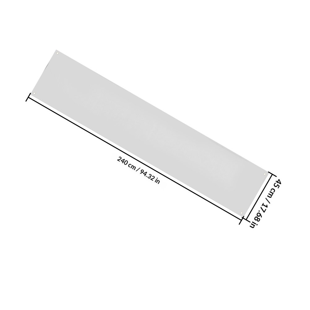 Large Blank White Banner for D - Yard Sign Blank recensie en prijs
