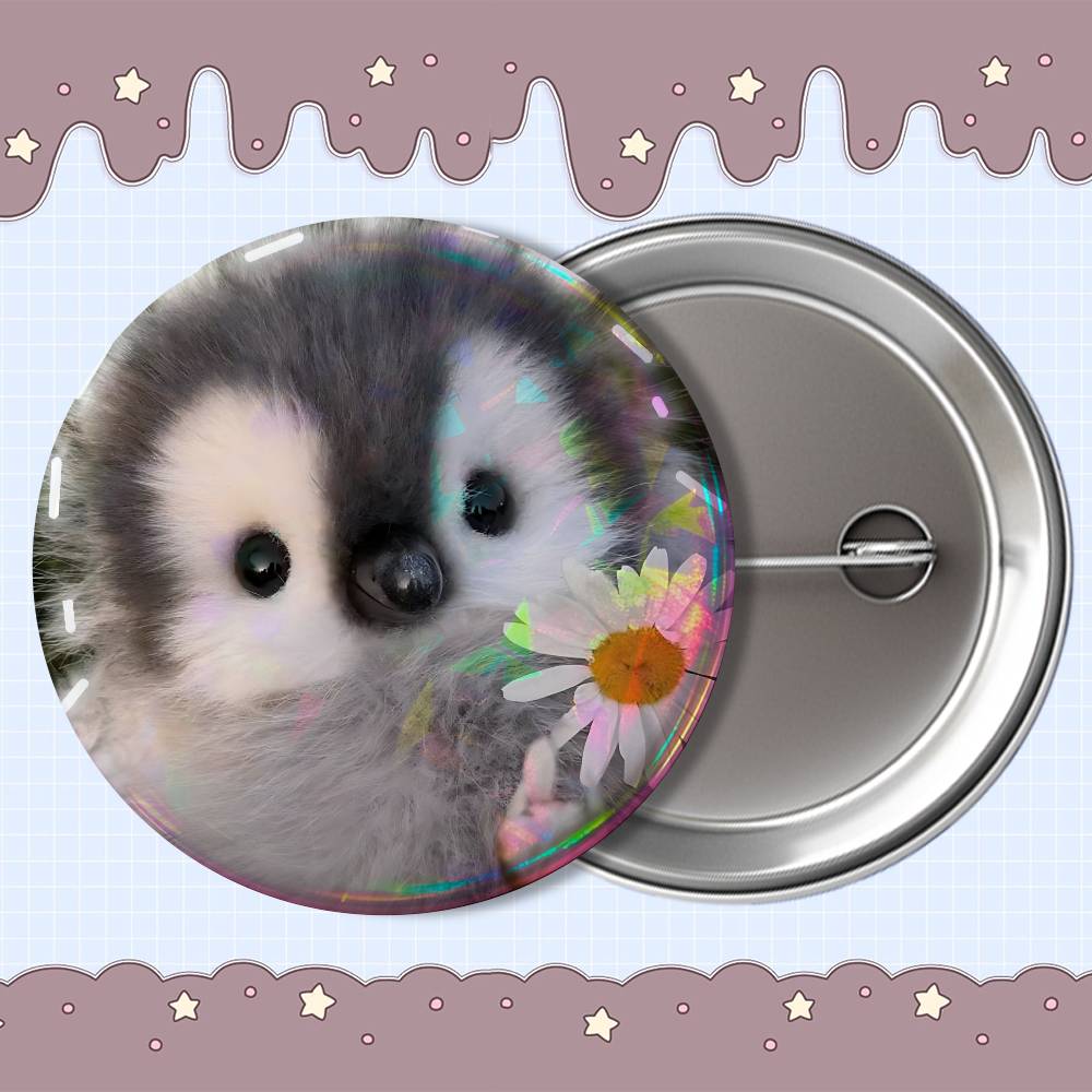 cute zoo Seal sea lion penguin - Button Badge Blank recensie en prijs