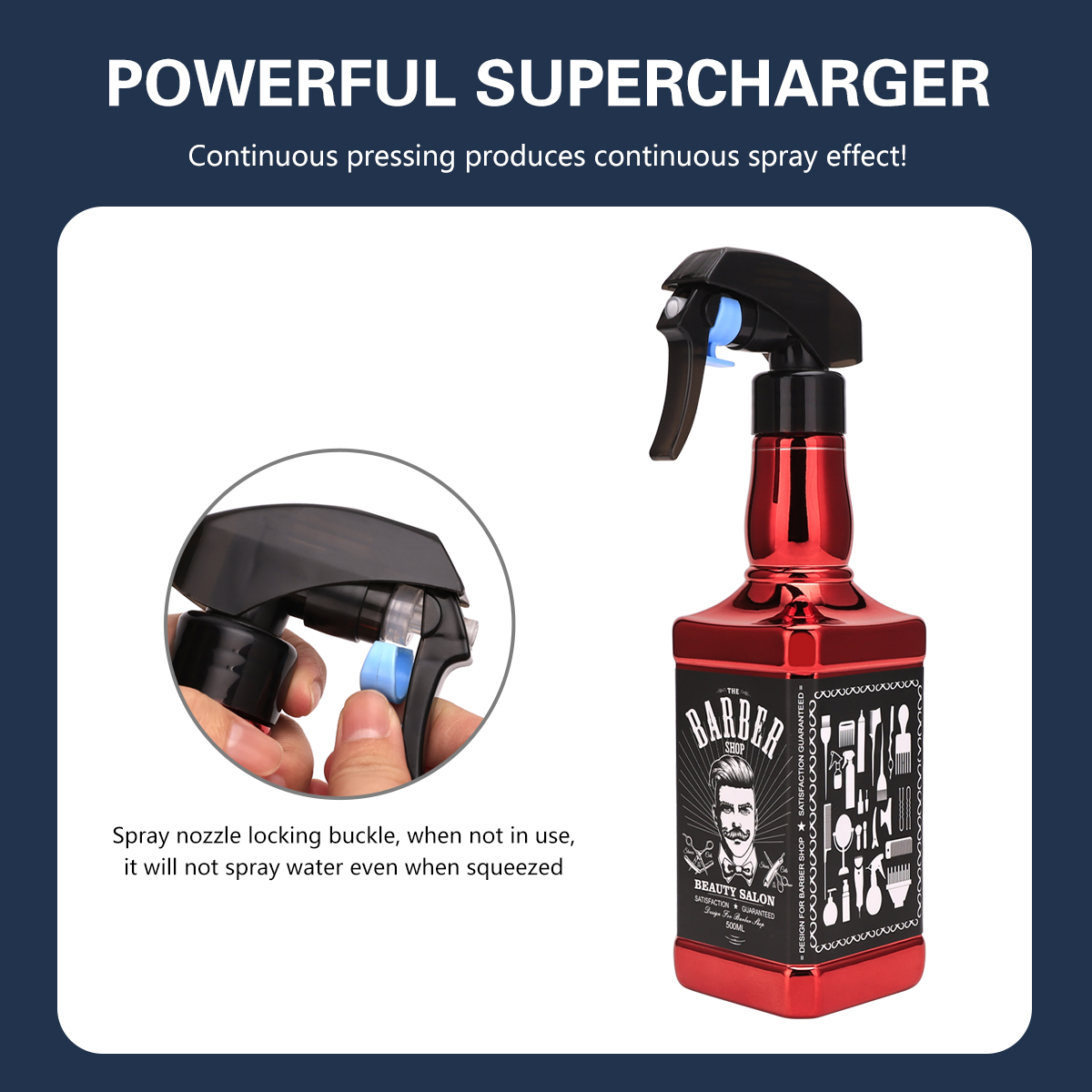 Professional Salon Barber Spra - Water Bottle Blank recensie en prijs