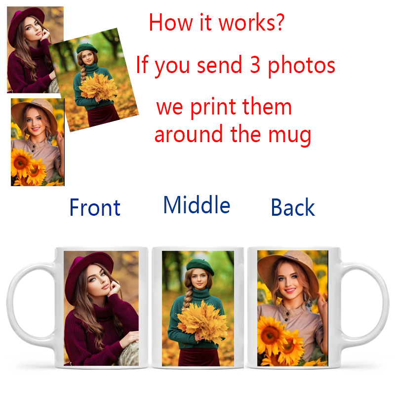 Personalized Your Photo Mug, C - Sublimation Mug White recensie en prijs
