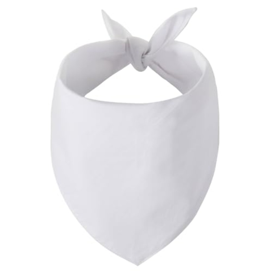 Blank Dog Bandanas Large-1PCS, - Bandana Blank White recensie en prijs
