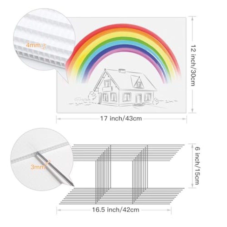 22Pcs Blank Yard Signs with St - Yard Sign Blank recensie en prijs