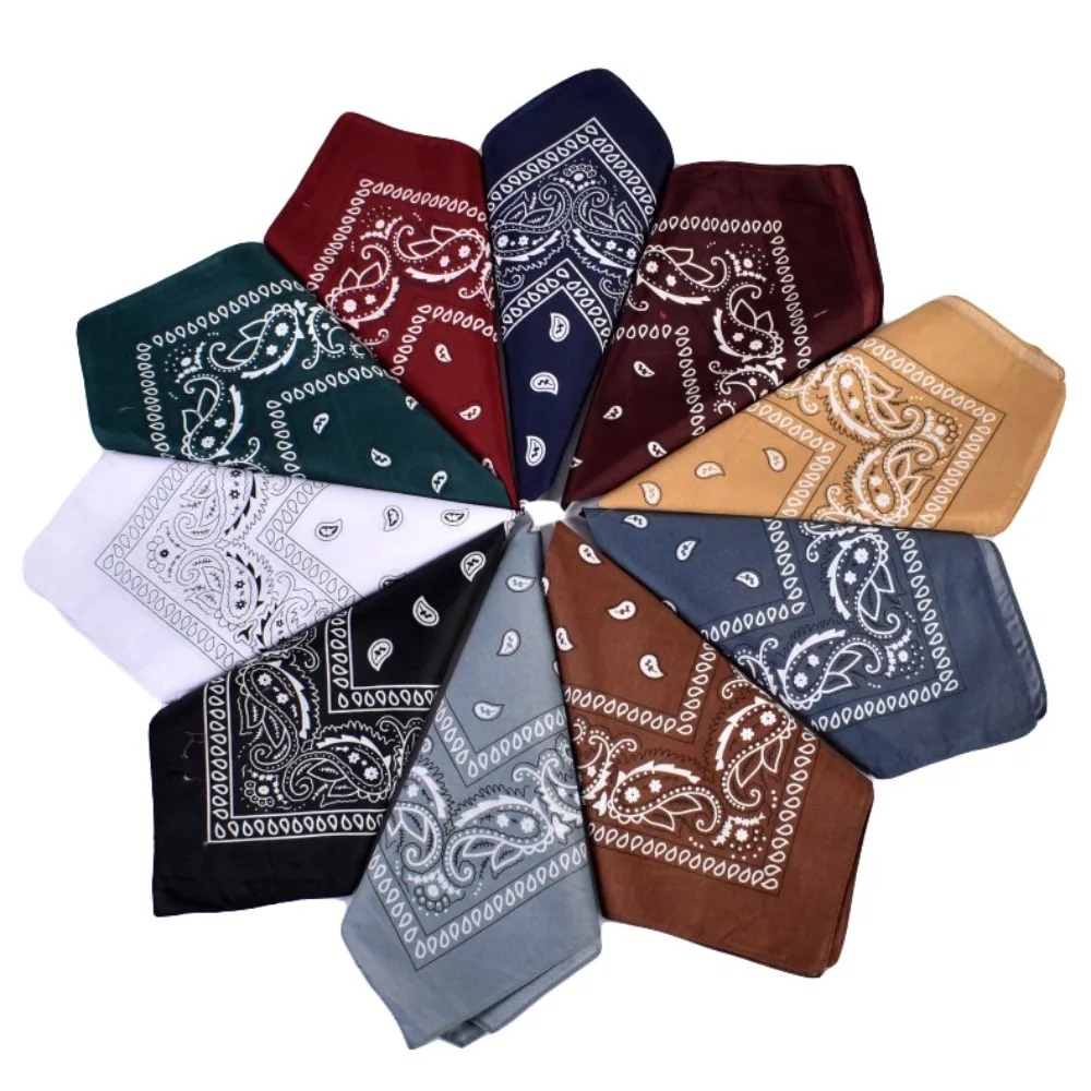 Hip Hop Cowboy Paisley Scarf L - Bandana Blank White recensie en prijs