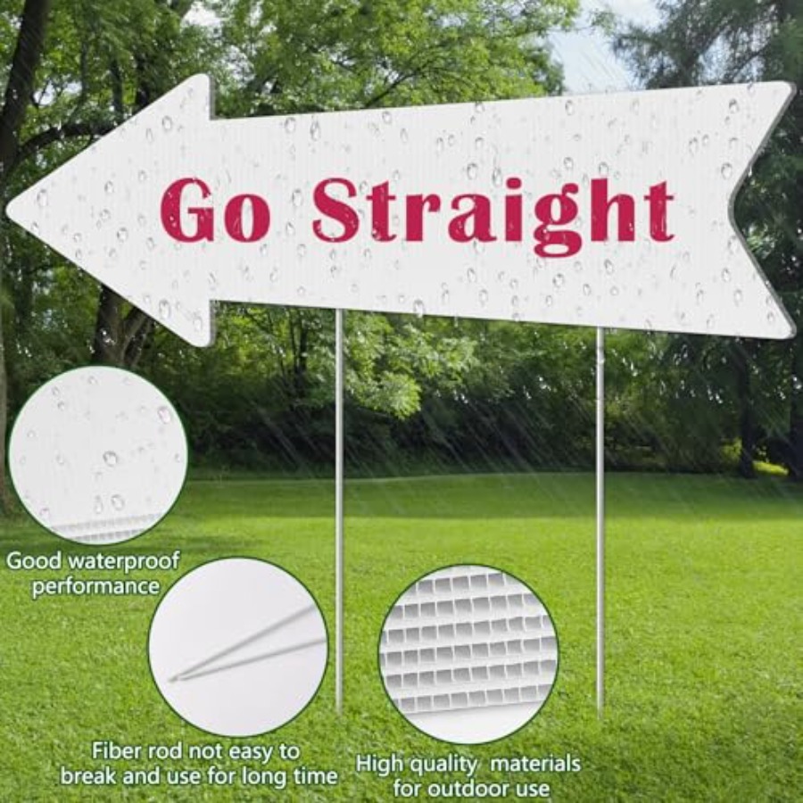 Directional Arrow Signs with S - Yard Sign Blank recensie en prijs