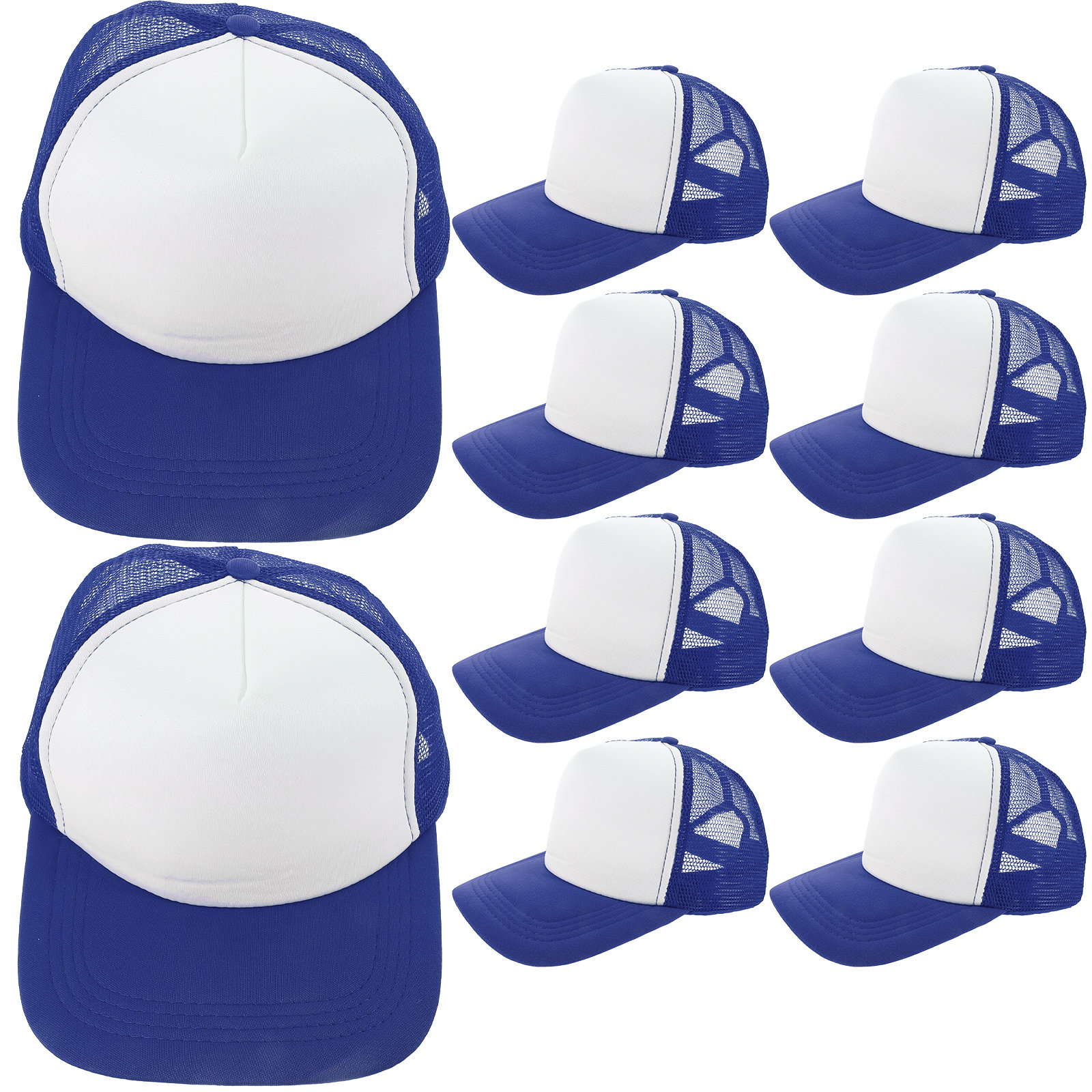 10Pcs Blank Mesh Baseball Hats - Hat Sublimation Blank recensie en prijs