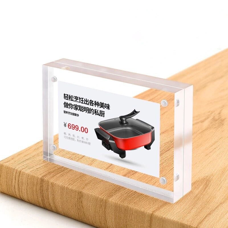 5 PCS 90x55mm Magnetic Acrylic - Photo Acrylic Block recensie en prijs