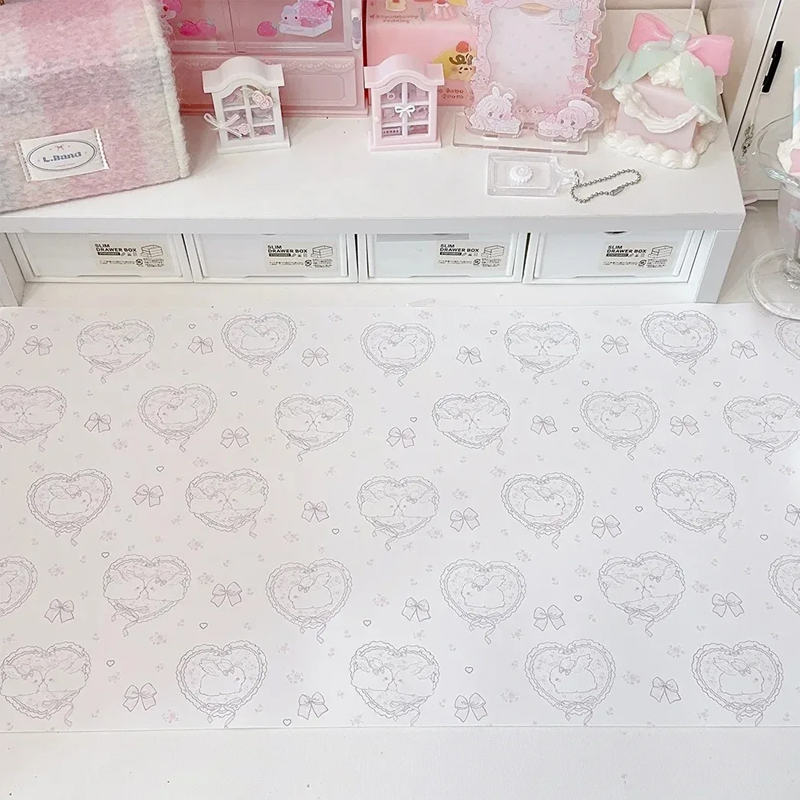 Kawaii Pink Rabbit PU Leather  - Mouse Pad Blank Sublimation recensie en prijs