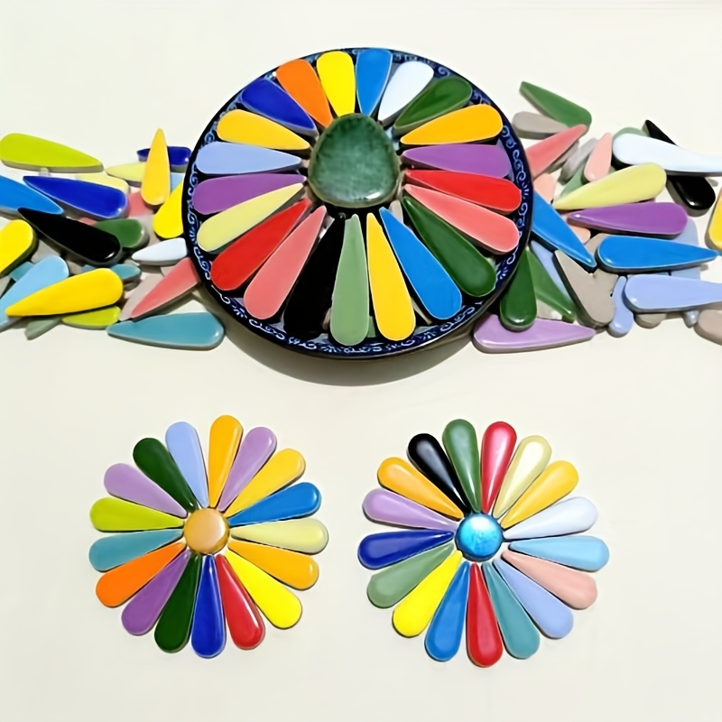 50g Teardrop-Shaped Ceramic Mo - Ceramic Tile Blank recensie en prijs