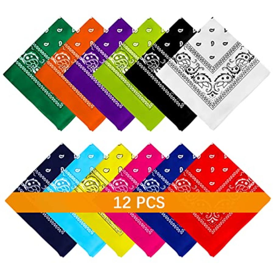 12- Bandanas for Men Women Pai - Bandana Blank White recensie en prijs