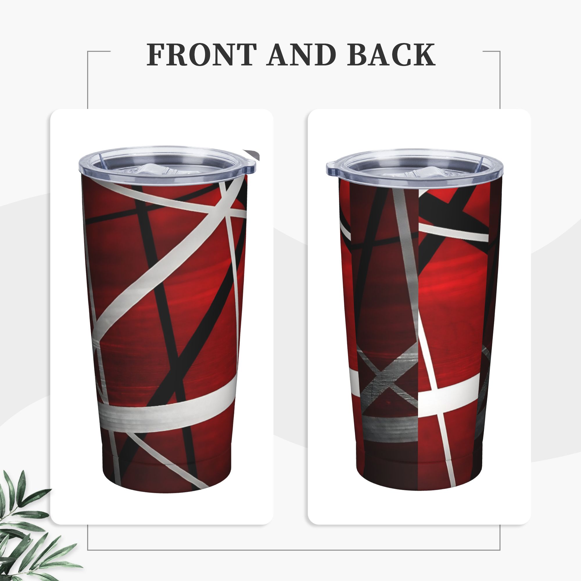 V-Van Halens Red Black White T - Tumbler 20Oz White recensie en prijs