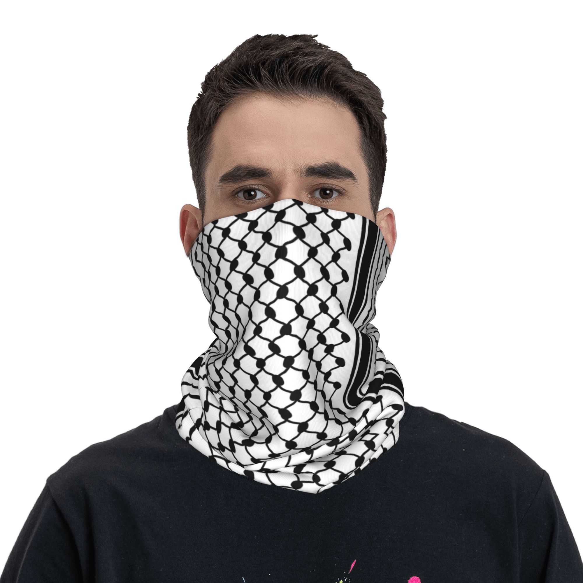Shemagh Bandana Neck Gaiter Wi - Bandana Blank White recensie en prijs