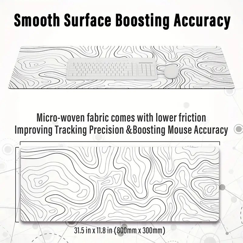 1PC Large Mouse Pads For Desk, - Mouse Pad Blank Sublimation recensie en prijs