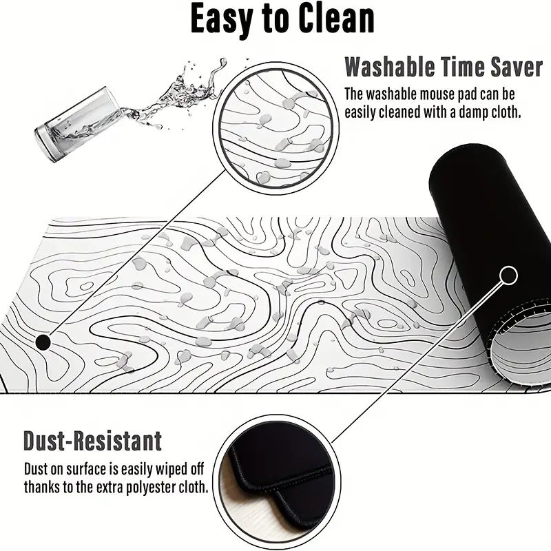 1PC Large Mouse Pads For Desk, - Mouse Pad Blank Sublimation recensie en prijs