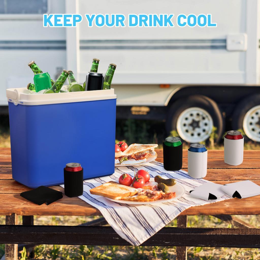 10x Blank Beer Can Coolers Sle - Water Bottle Blank recensie en prijs