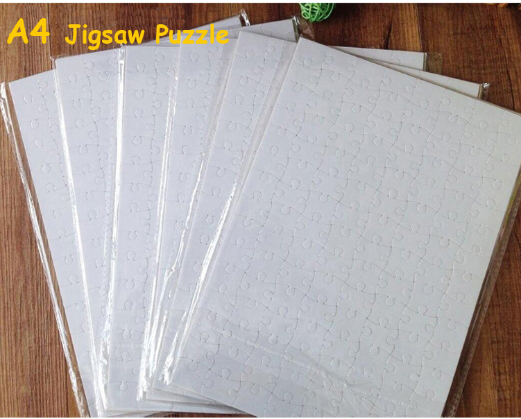 10pcs/lot Free Shipping A4 Sub - Puzzle Blank White recensie en prijs