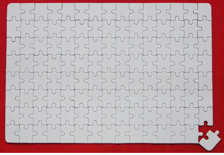 10pcs/lot Free Shipping A4 Sub - Puzzle Blank White recensie en prijs