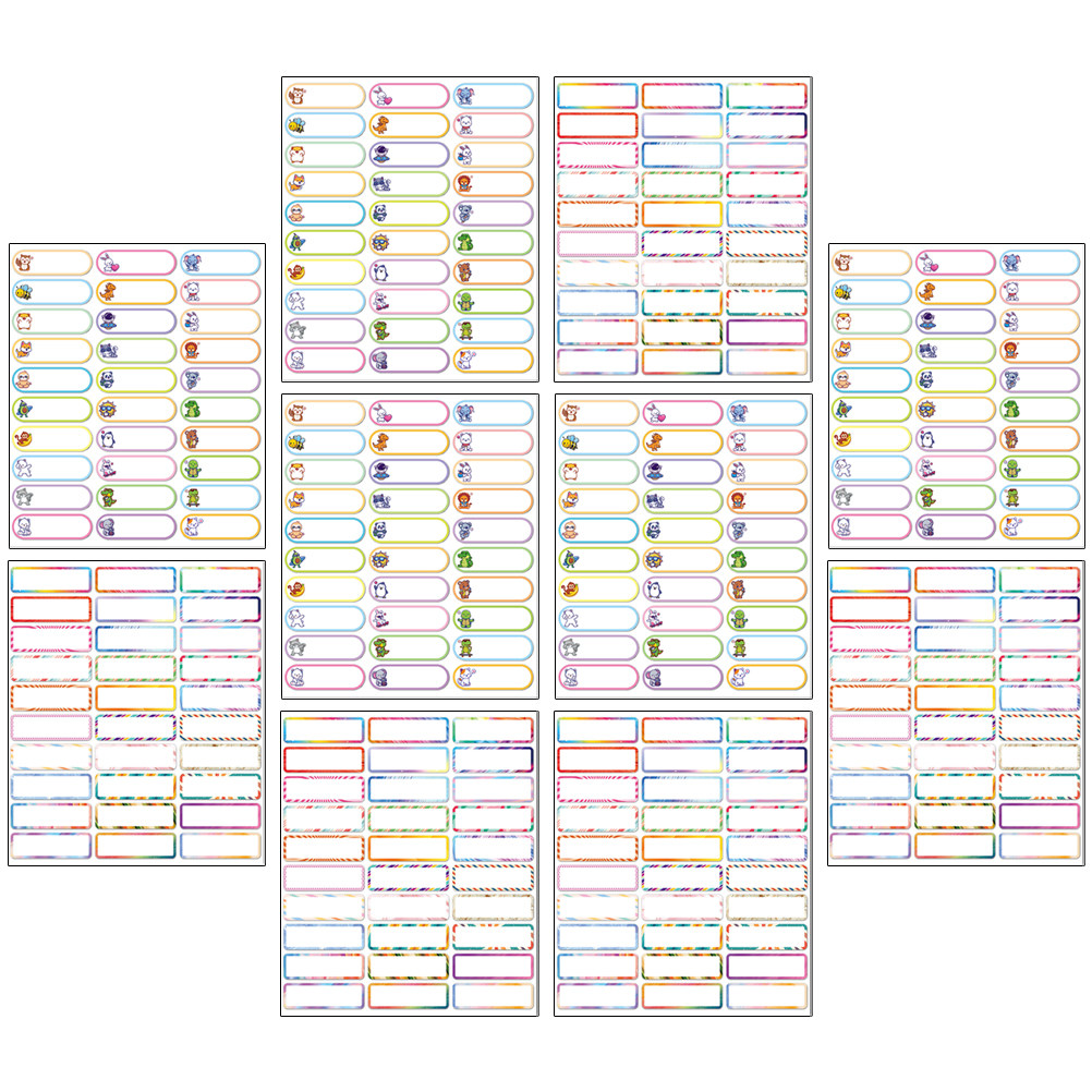 10 Sheets Writable Name Tag St - Water Bottle Blank recensie en prijs