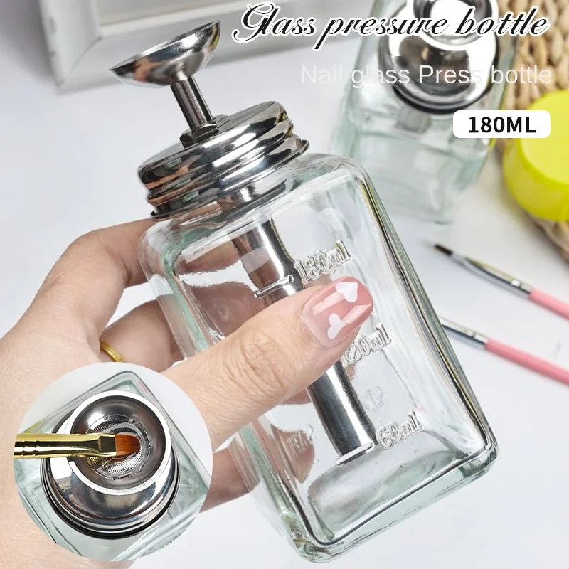 Nail glass bottle press funnel - Water Bottle Blank recensie en prijs
