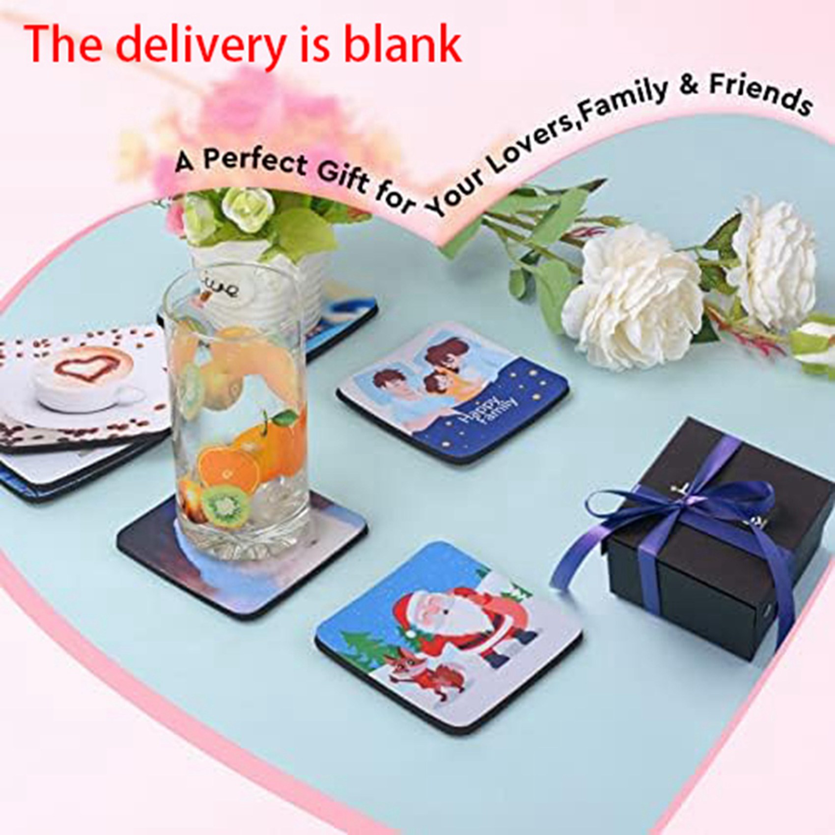 F-F 40PCS Square Sublimation B - Coaster Sublimation Blank recensie en prijs