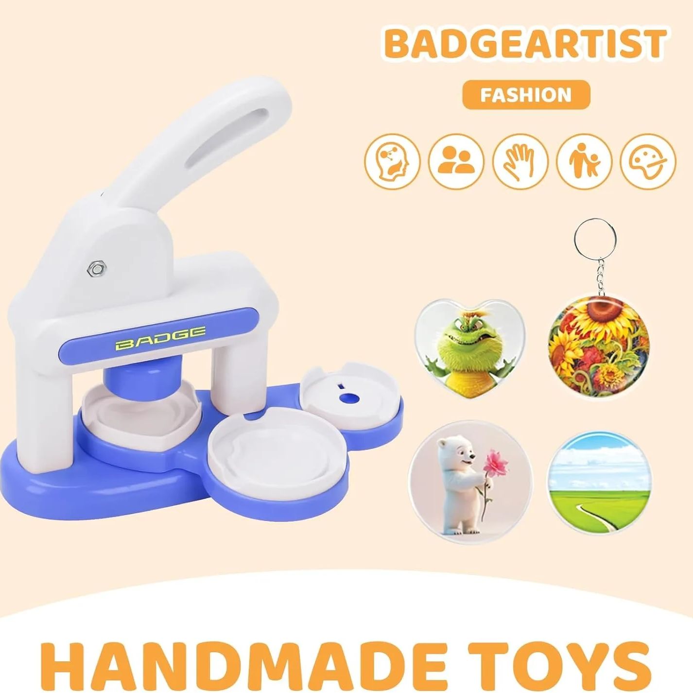 DIY Badge Making Machine, Butt - Button Badge Blank recensie en prijs